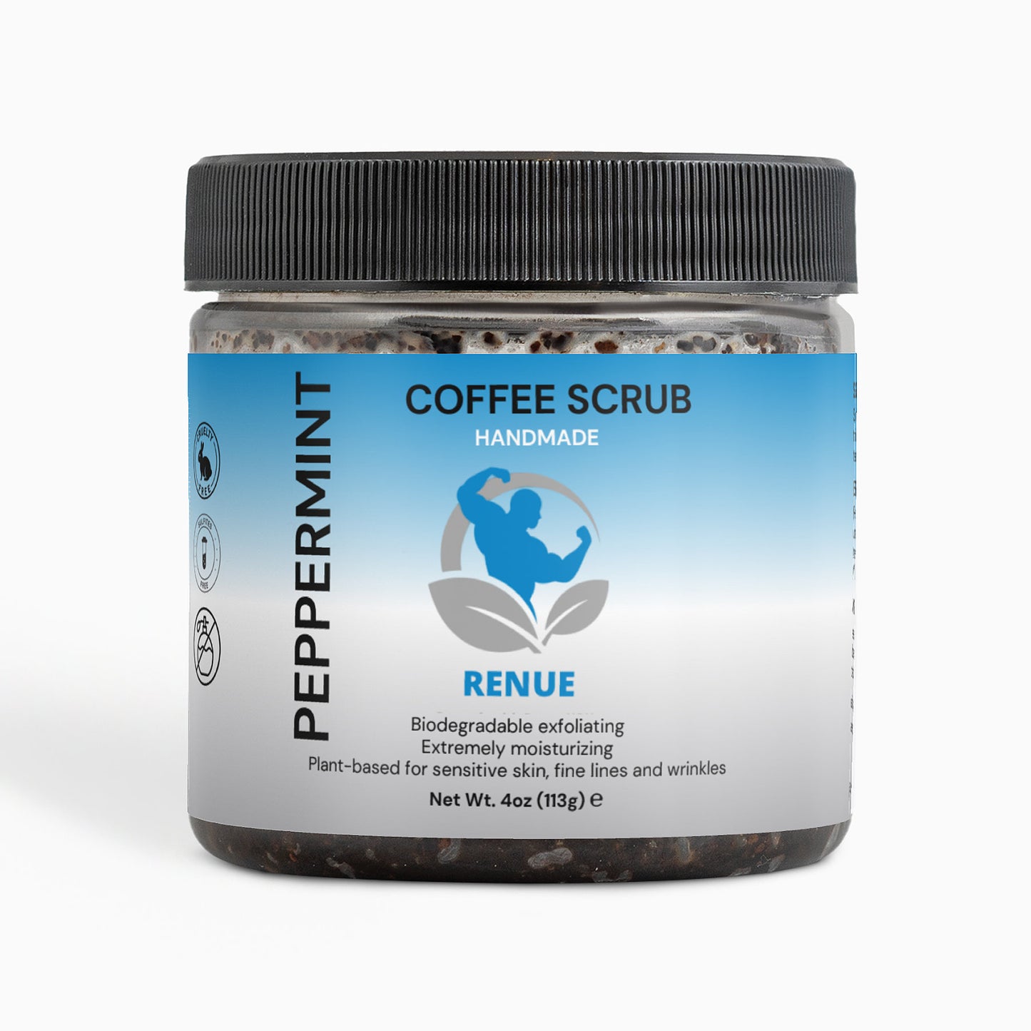 Peppermint Coffee Scrub