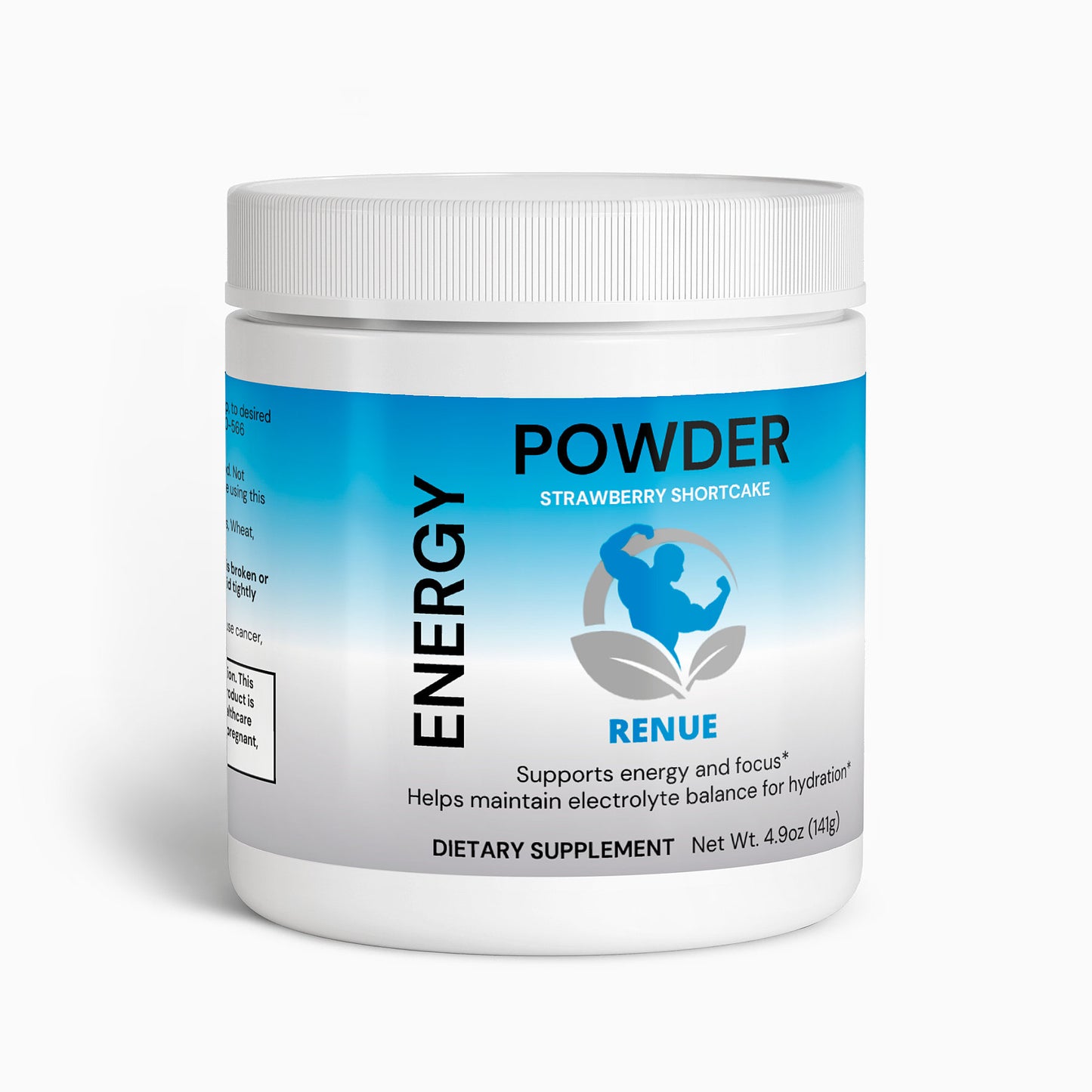 Energy Powder (Strawberry Shortcake)